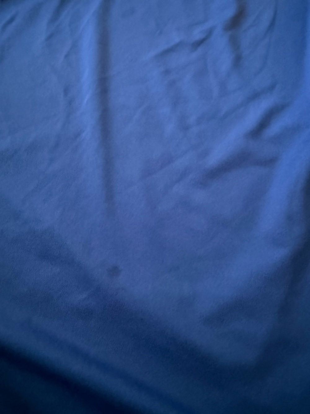 MLB Los Angeles Dodgers Blue Performance Polo with White LA Emblem - Picture 6 of 7